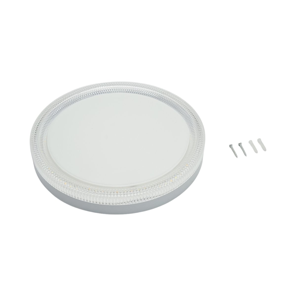 Plafoniera LED 48W, 220V, lumina reglabila 3CCT 3000K/4000K/6500K, corp rotund 300x40mm IP20